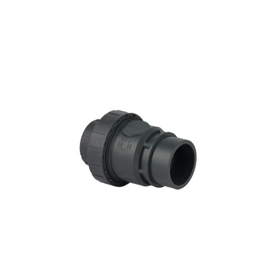 Picture of U-PVC BOTH SIDES FEMALE THREADED SINGLE UNION SPRING CHECKVALVE