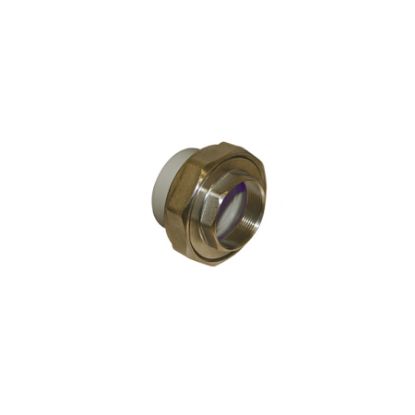 Picture of PP UNION FEMALE THREADED BRASS OUTLET