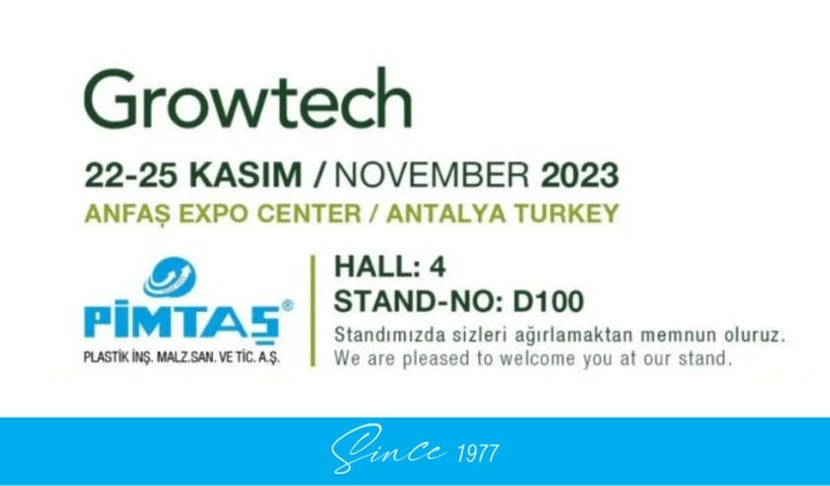 2023 Growtech Antalya Fuarı.