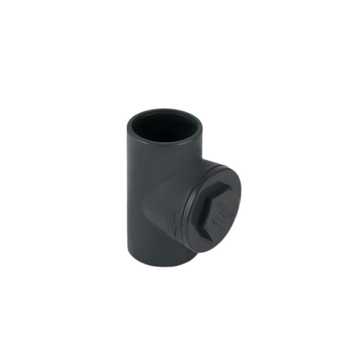 Clapet anti-retour en T U-PVC - Pour l'eau