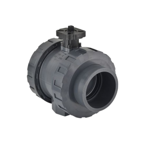 U-PVC Actuator Mountable True Union Ball Valves
