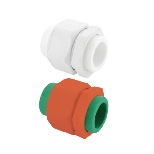 Raccord soudé double face en plastique PP-R