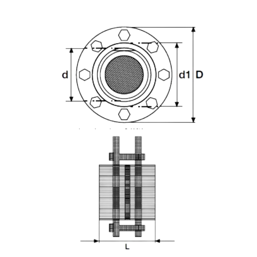U-PVC Wafer Checkvalve With Flange for water