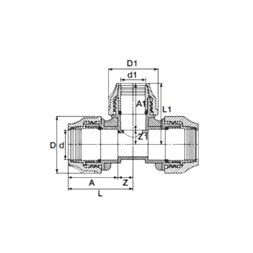 Reducción de acoplamiento TE – Serie Verde