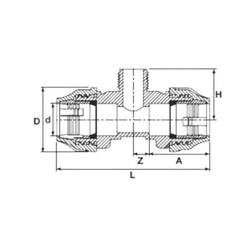 Acoplamiento Macho TE – Serie Verde