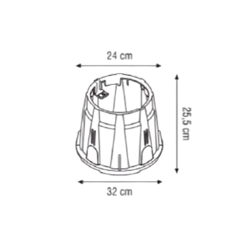 Caja para Válvulas 10″