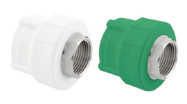 Raccord femelle hexagonal en PP-R