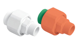 Union de transition en plastique PP-R Mâle