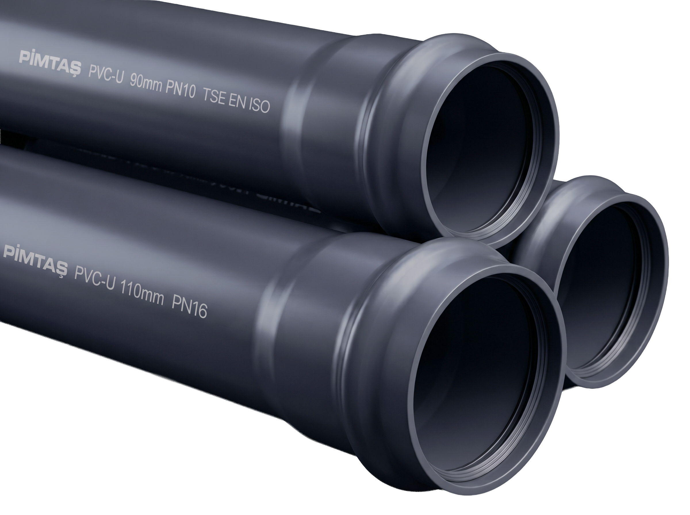U-PVC Geçme Muflu Borular (PN10)